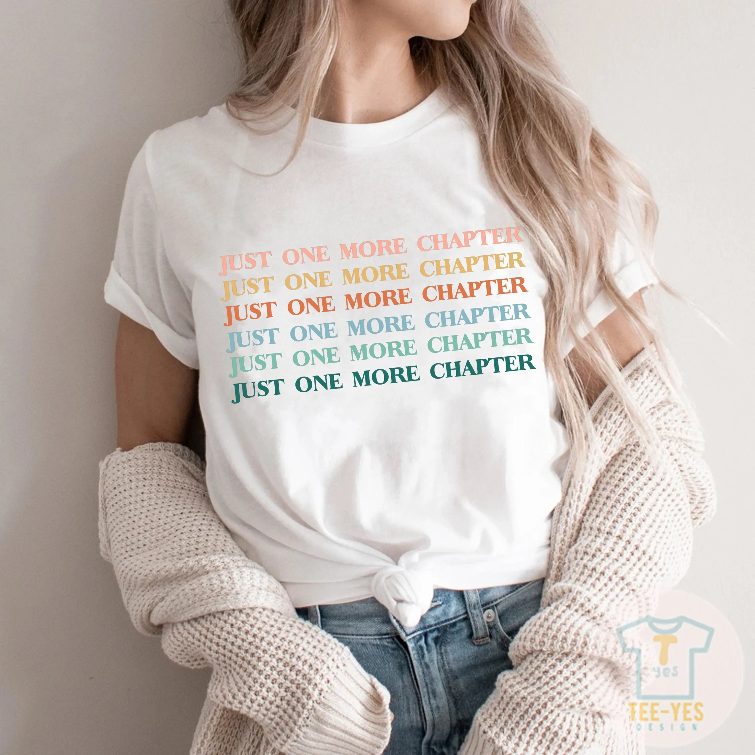 Just One More Chapter T Shirt Bookish Librarian S Book Nerd Reading Lover Gift Bookworm Club