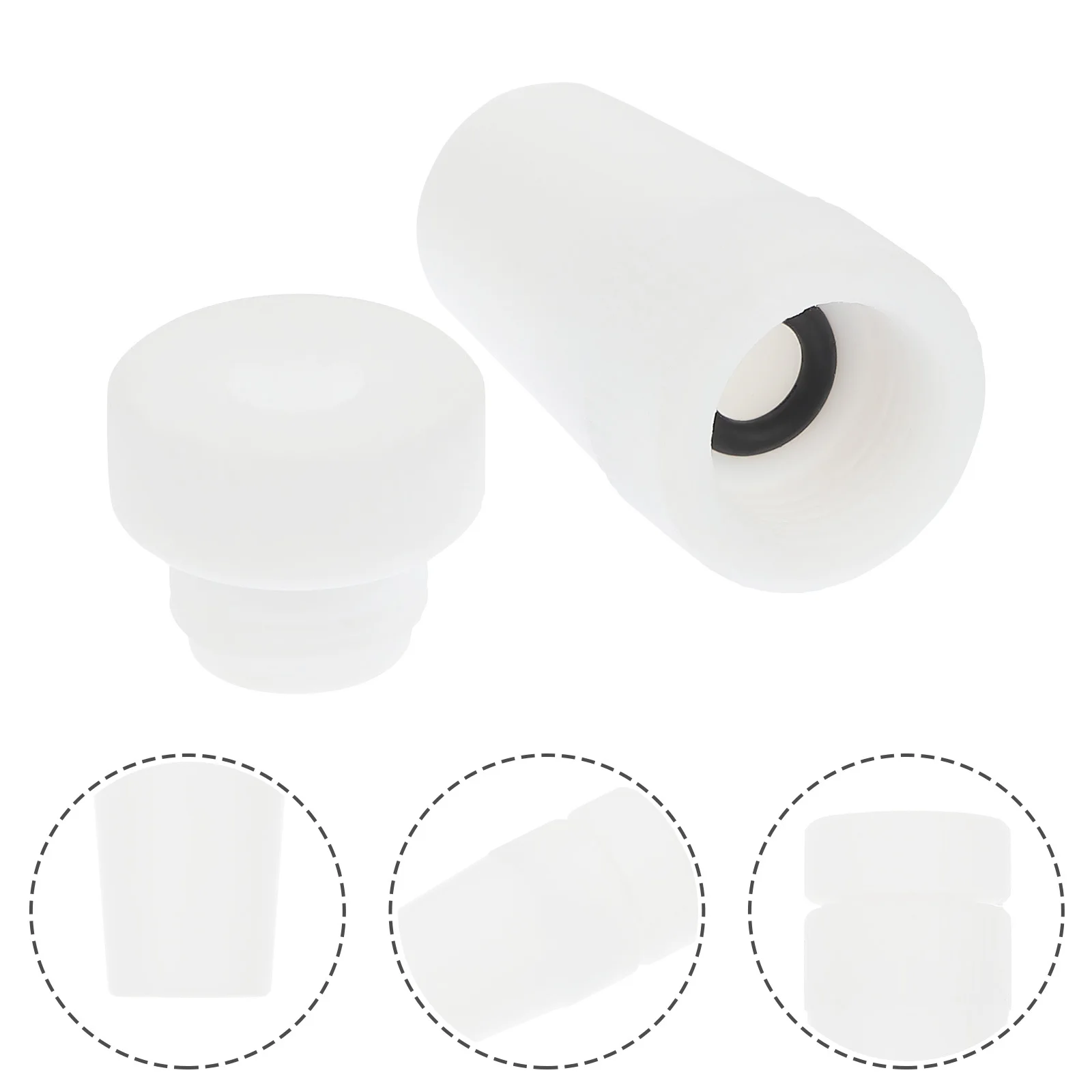 

1Pcs Ptfe Stir Plug Durable Practical Stirring Tool for Laboratory Chemistry Reagent Mixing Stirrer Ptfe Stir Plug