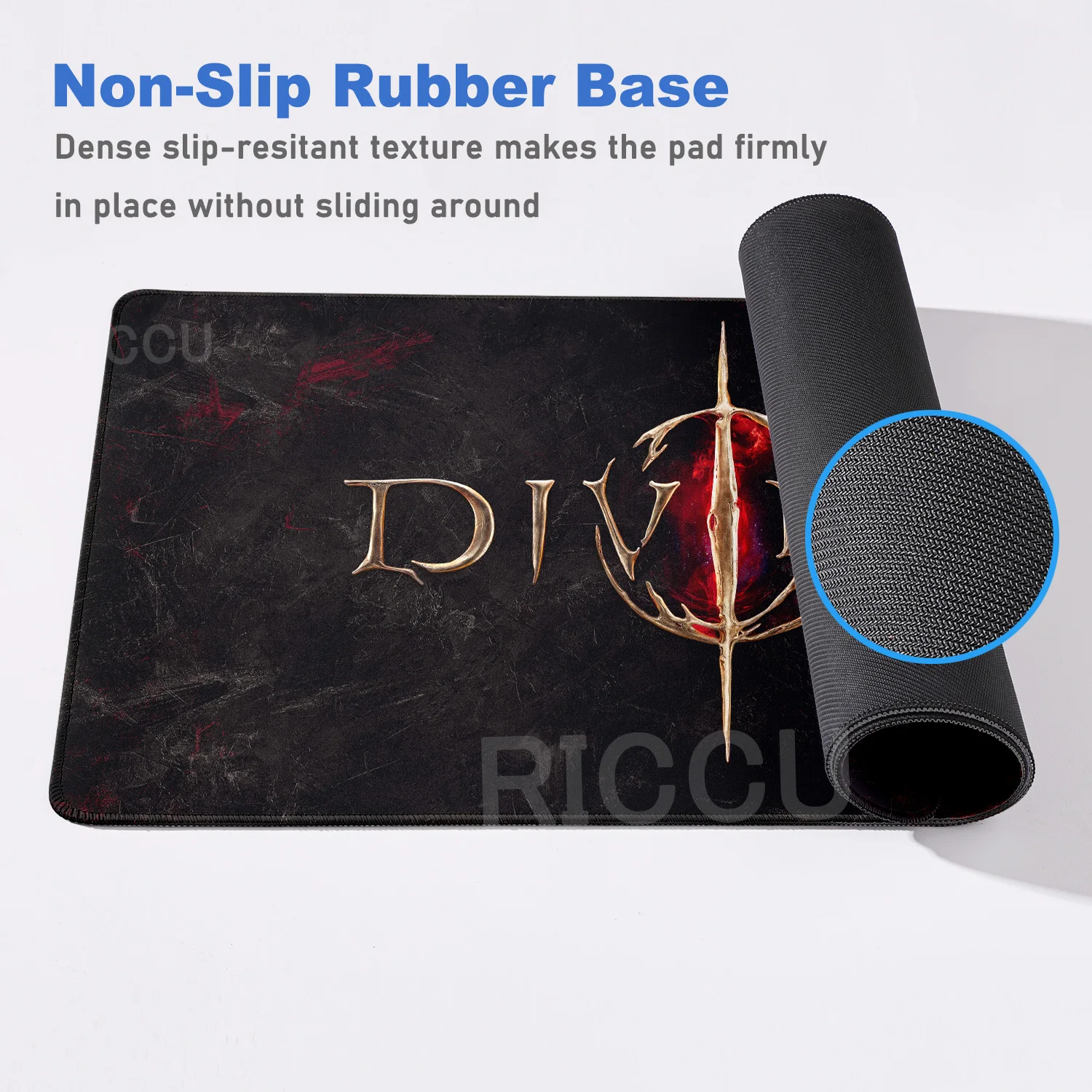 XXL Mouse Pad Non-Slip Rubber carpet Edge locking 900X400MM mouse pads Game play mats game Divinity PC Accessories Rug Desk Mat