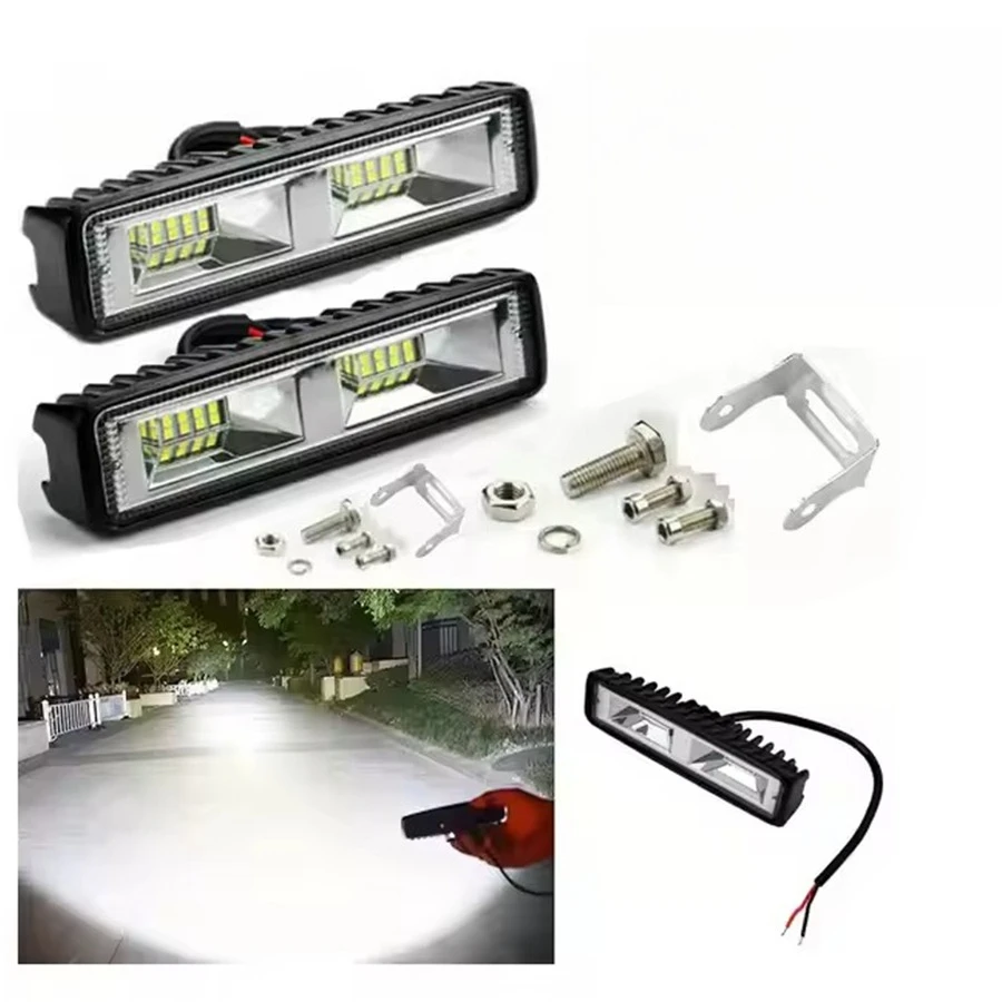 Heyword Super Bright 6-Inch Car LED Work Light 12-24V Car Light Bar for Motorcycle Truck Tractor-New Condition