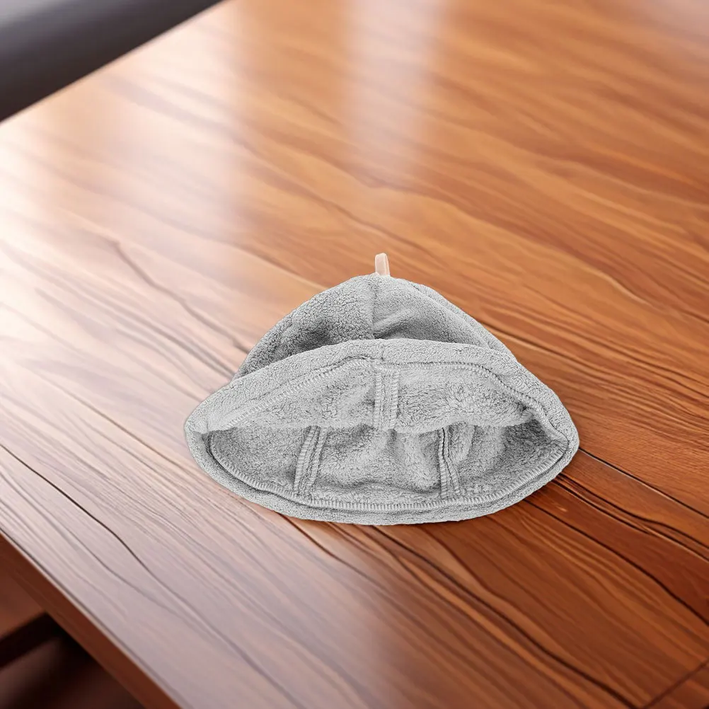 2 قطعة عمامة الشعر ماصة سريعة الجافة حمام قبعة قبعة ساونا للنساء قابلة لإعادة الاستخدام لينة دش التفاف التجفيف السريع منشفة الشعر #6