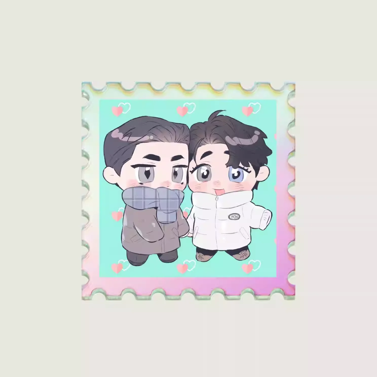 

[Unofficial Original]Korea comic Define the relationship High quality Laser version acrylic stamp