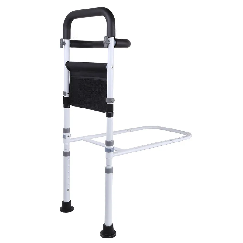 حاجز سرير لكبار السن وكبار السن والأشخاص الذين يسقطون من السرير - مقبض مساعدة سرير قابل للطي #1