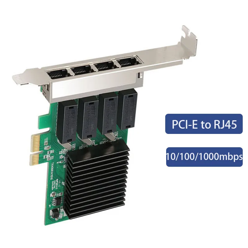 

PCI-E to Ethernet Lan Card PCIE Gigabit Ethernet Network Card high-speed computer accessories RJ-45 LAN Adapter Game PCIE Card