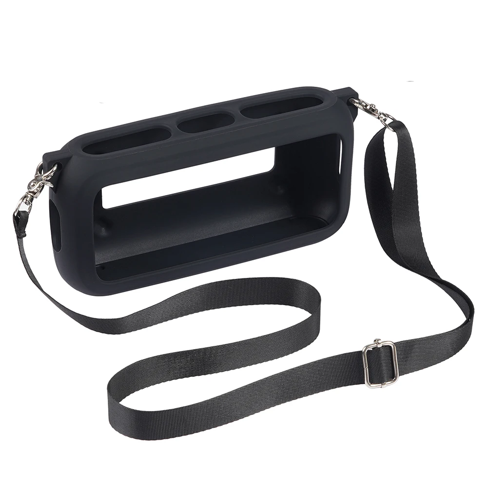 Protective Skin Case Washable Silicone Cover Case Shockproof Protective Cover with Shoulder Strap for Anker Soundcore Motion 300