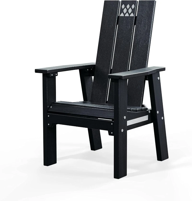 

X Series Adirondack Campfire Chair – Poly Lumber Fire Pit Seat with 304 Stainless Steel Accents, Outdoor Patio & Camping E