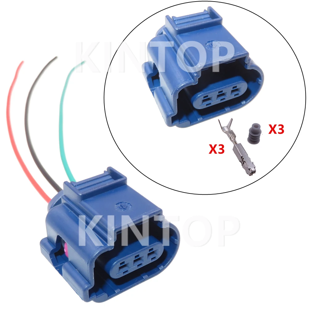 

1 Set 3 Pins 8K0973703A AC Assembly Auto Plastic Housing Connector Car Wire Cable Socket for VW Audi