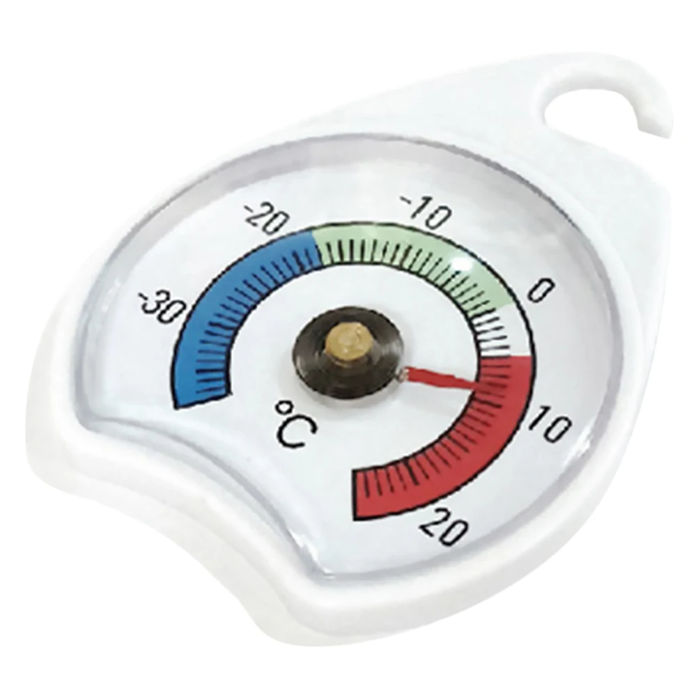 

Premium Fridge Thermometer High Precision Refrigerator Thermometer Plastic Pointer Temperature Meter For Kitchen Freezer
