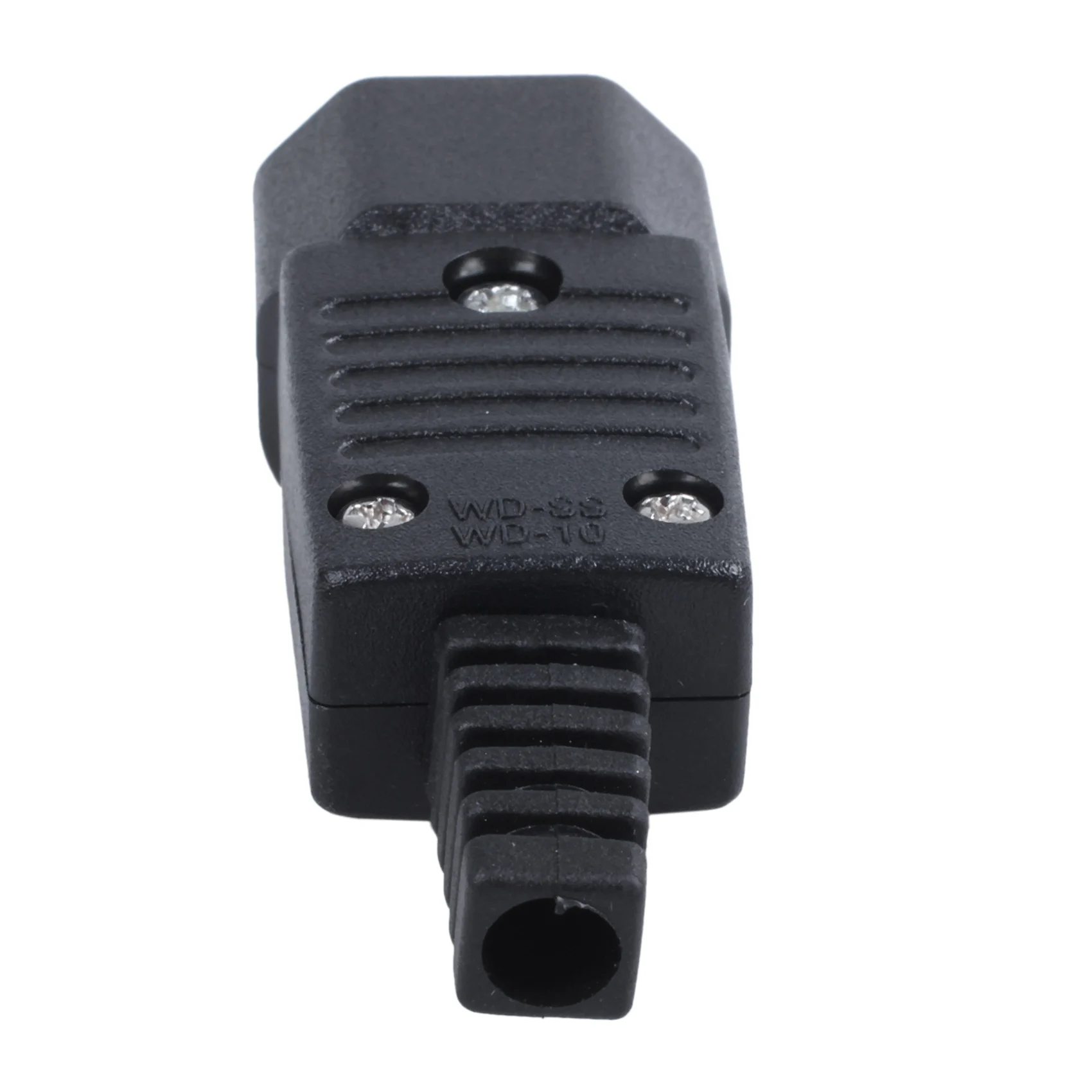 

ZIZI 3X Black IEC-320 C14 Male Plug AC Power Inlet Socket Connector 250V 10A
