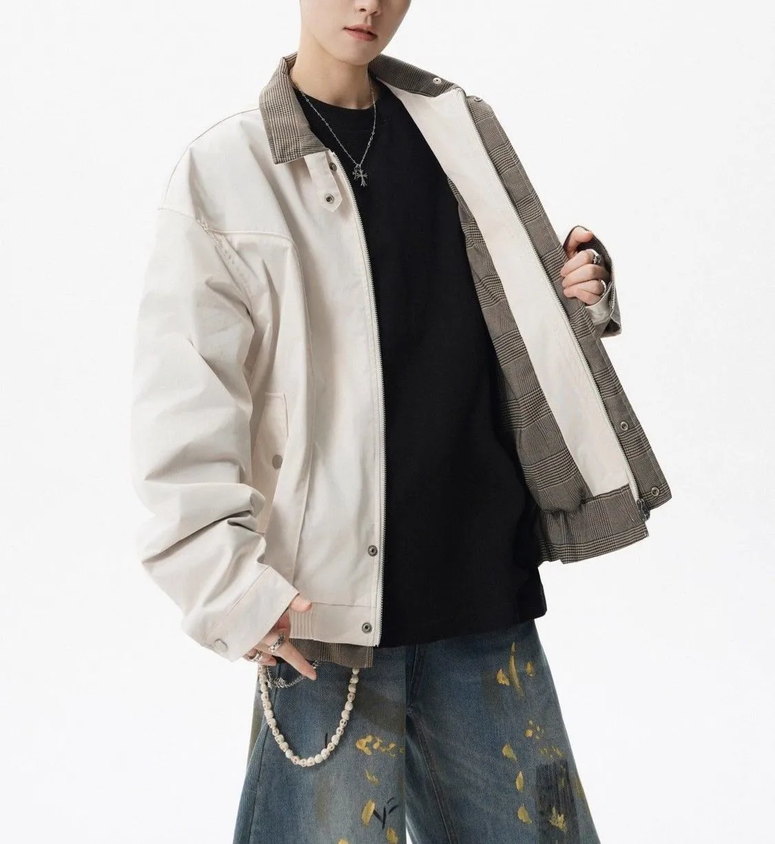 

Bomber Jackets Womens Jacket Techwear Autumn Chiffon Ruffles Ruched Romantic Girlish Japanese Style Bow Minimalist Flared Simple