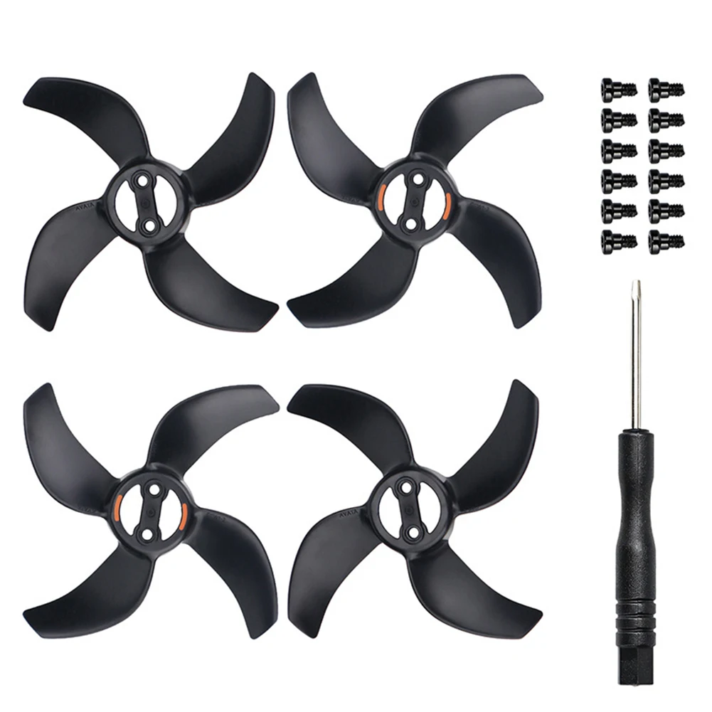 Replacement Propeller Kit for DJI Avata 360 Featuring Directional Mounting Guidance and Composite Build for Sustained Use