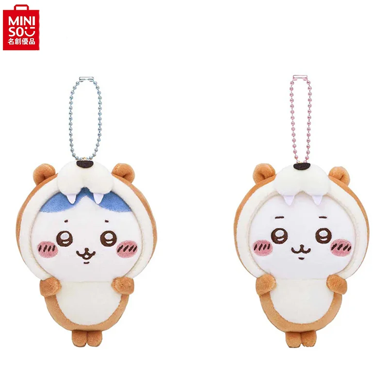 

Kawaii Chiikawas Plush Keychain Hachiware Usagi Disguised Otter Plushtoy Anime Cartoon Figure Keychain Pendant Ornament