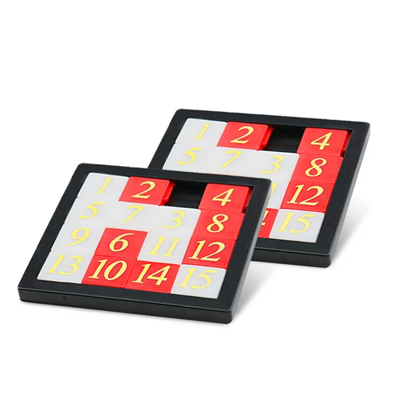 Sliding Jigsaw Puzzle Math Toy Number Puzzles Toy Sliding Puzzle Toy 15 Tiles Logics Game