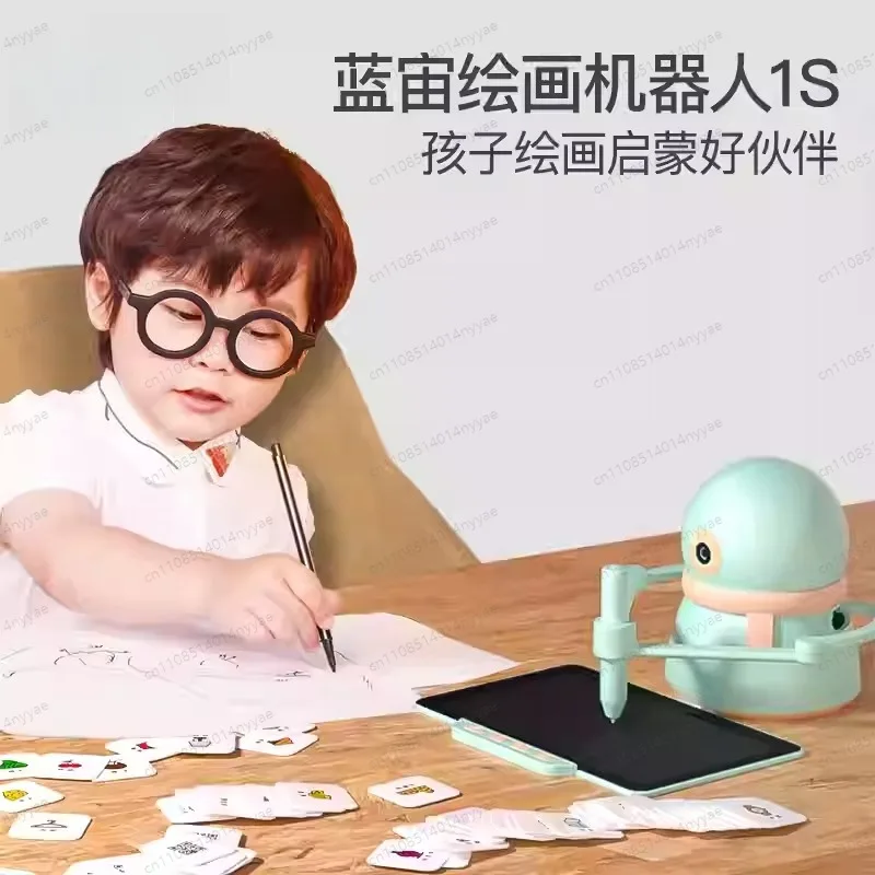 robot-da-disegno-intelligente-interattivo-regalo-di-compleanno-per-bambini-robot-educativo-per-pittura-con-carte-e-lavagna-giocattolo-educativo