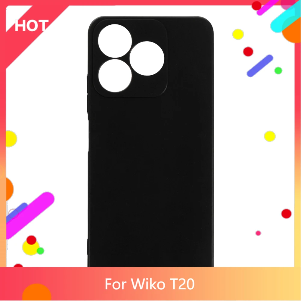 T20 Case Matte Soft Silicone TPU Back Cover For Wiko T20 Phone Case Slim shockproo