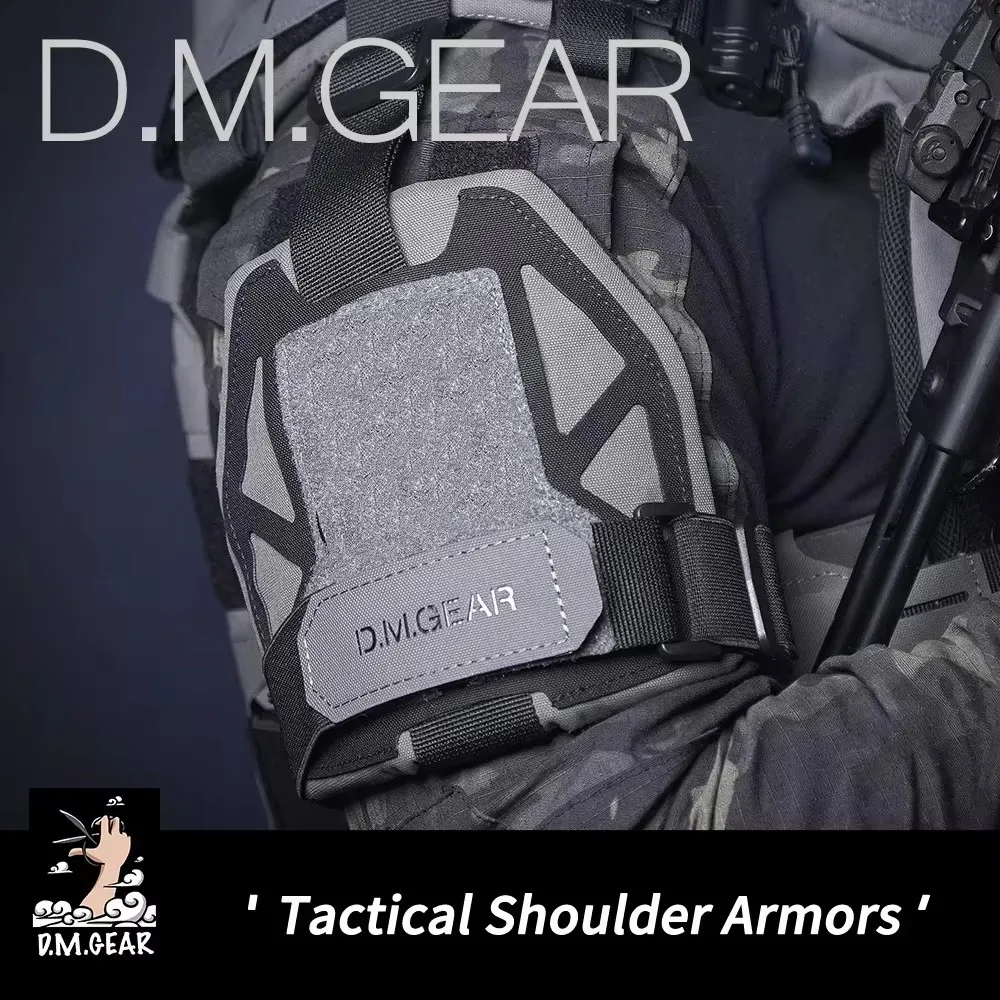 DMGear Universal Shoulder Armor Tactical Hunting Gear Equipment Vest Accessory Shoulder Protect Airsoft Wargame