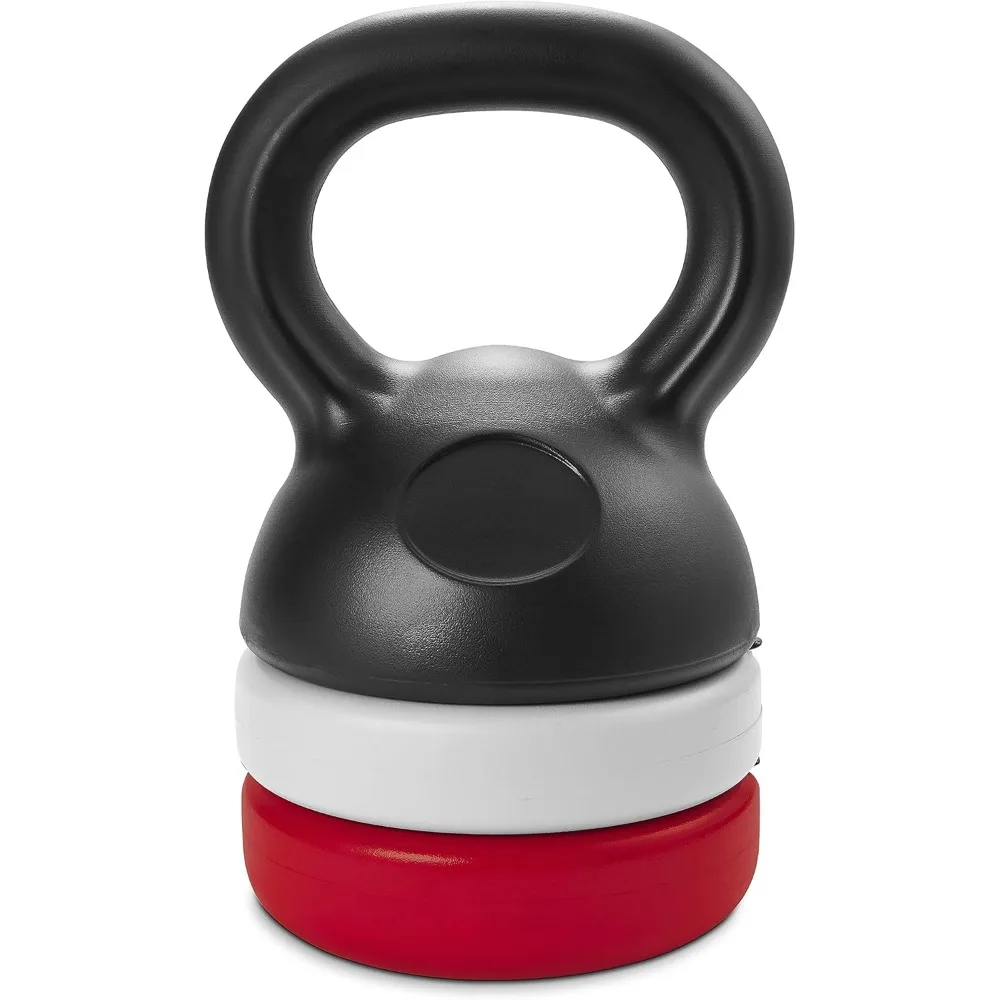 Adjustable Kettlebell Weights, from 3-12lbs/1.4-5.5kg, Suitable for Home Gym, Targets Total Body, Unisex, One Size Compact