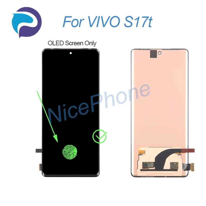 for VIVO S17t LCD Screen + Touch Digitizer Display 2800*1260 For VIVO S17t LCD Screen Display