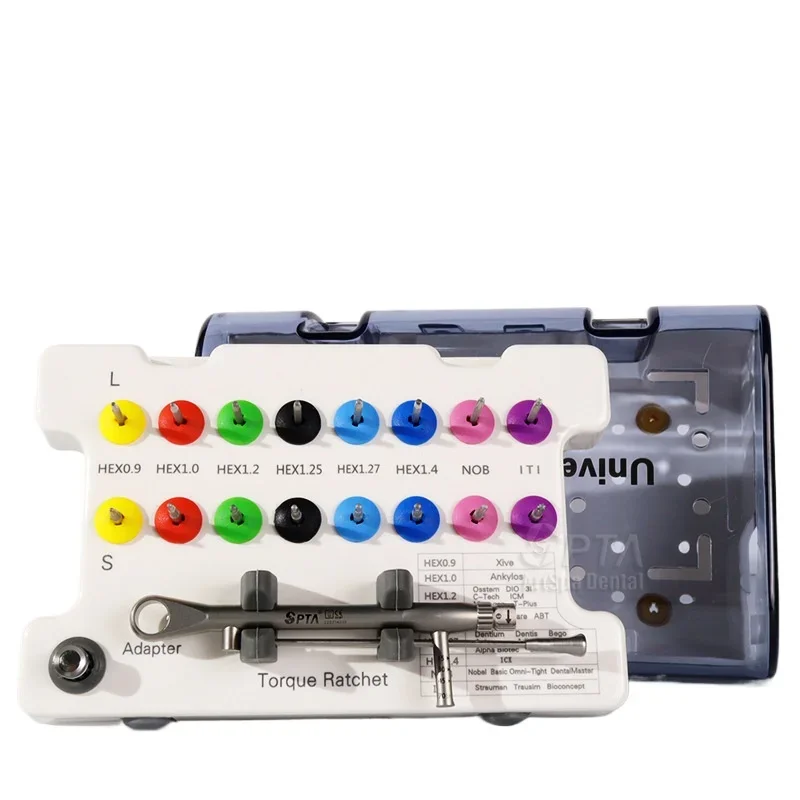 Implant Machine Repair Tool Box Set Oral Dental Torque Wrench