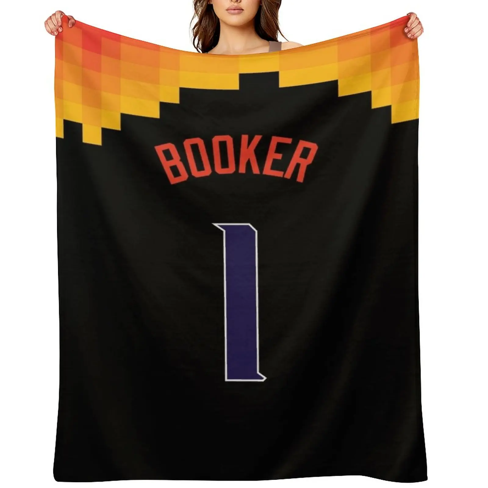 

Booker - Suns Throw Blanket Beautifuls Hair Winter beds Nap Blankets