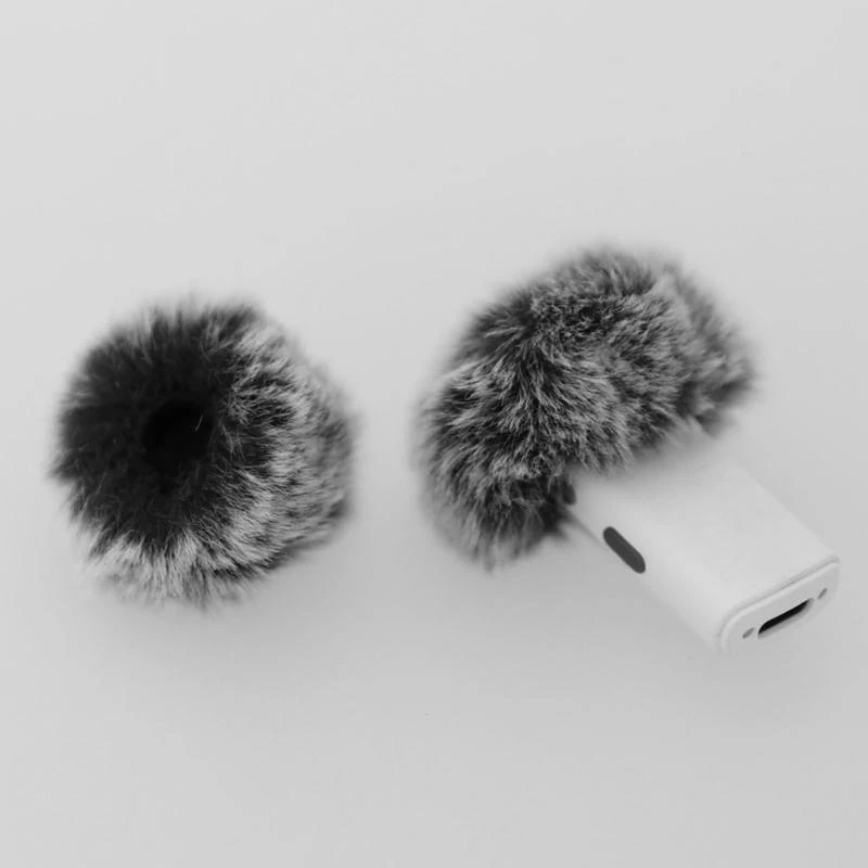 

Furry Microphone Windscreen Mic Cover Windshield for K10 Wireless Lavalier Microphone Indoor Outdoor Microphone best sale