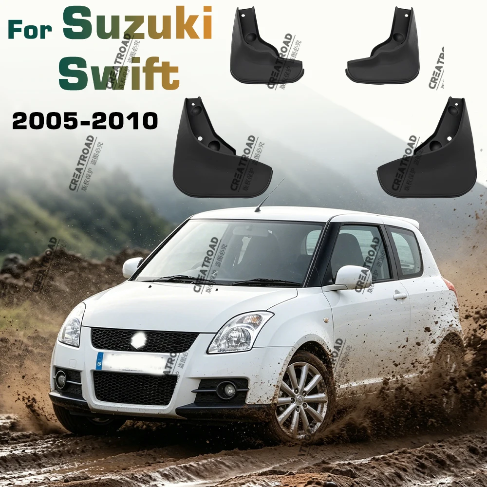 Für Suzuki Swift 2 2005 2006 2007 2008 2009 2010 Schmutzfänger Spritzschutz Schmutzfänger Kotflügel Kotflügel Auto Schmutzfänger