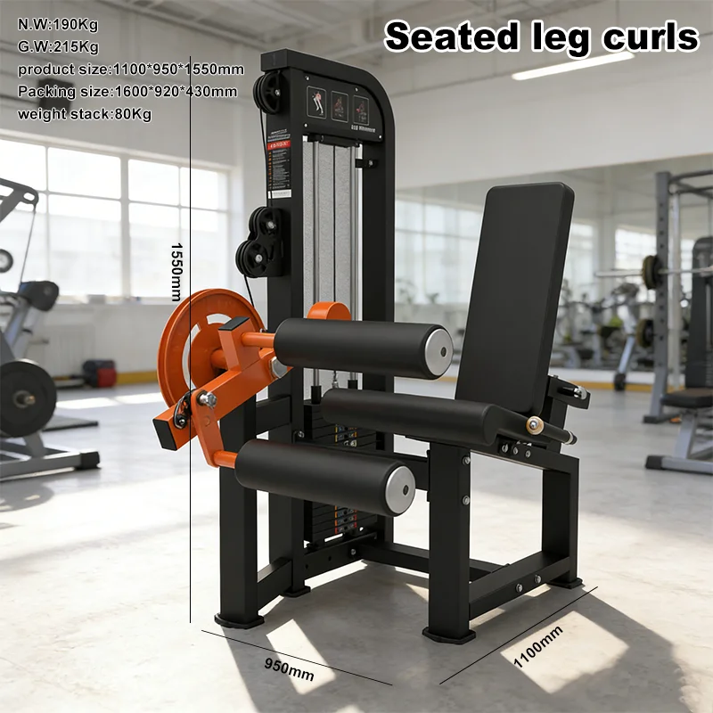 Strength Training Gym Fitness Equipment Leg Extension Curl Pin Loaded Selections Machine Leg Curl Leg Extension For Sale