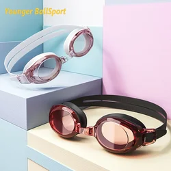 Gafas de natación para miopía para mujer, gorro de natación antiniebla, gafas de natación impermeables UV, tapón para los oídos, equipo de piscina, gafas