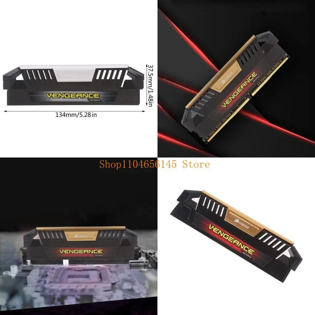 

Кулер для оперативной памяти, алюминиевый радиатор для настольных ПК, охлаждающий вентилятор для оперативной памяти DDR2/DDR3/DDR4