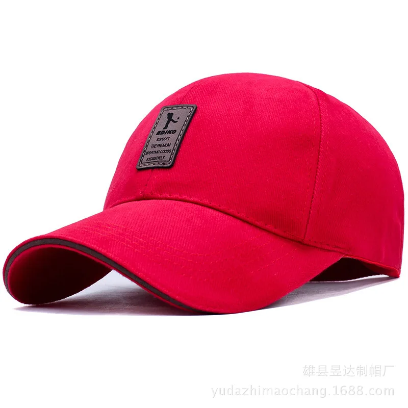 Fashion Cotton Men\'s Caps Male Baseball Caps Letter Label Snapback Hats Outdoor Fishing Sun Hats Dad Hat