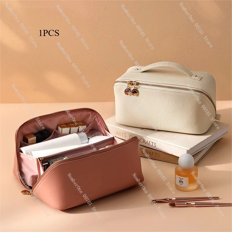 

New portable cosmetic bag portable women's storage bag large capacity travel wash