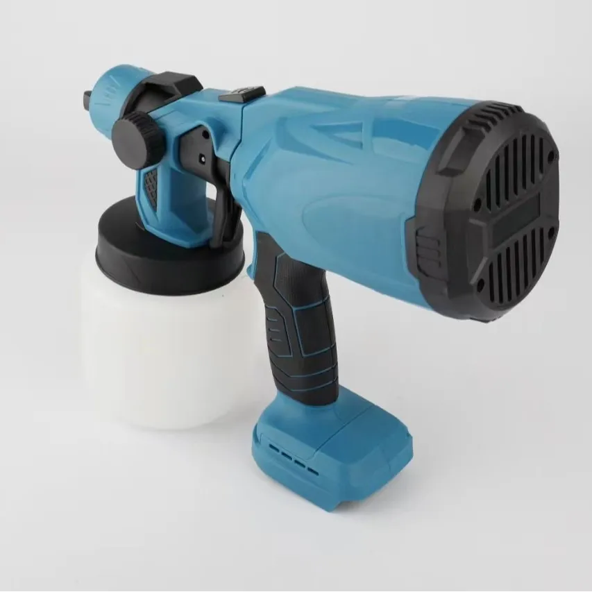 التجارة الخارجية عبر الحدود متعددة الوظائف بطارية الليثيوم مسدس الطلاء الديكور الداخلي ارتفاع ضغط بندقية رذاذ الجسم كله ديس