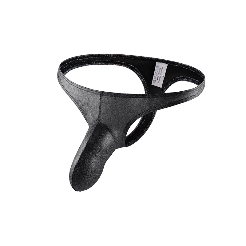 Elephant Nose G-string Men Sexy Underpants Penis Sleeve Underpants T-back Thongs Male Erotic Panties Bulge Pouch Underwear