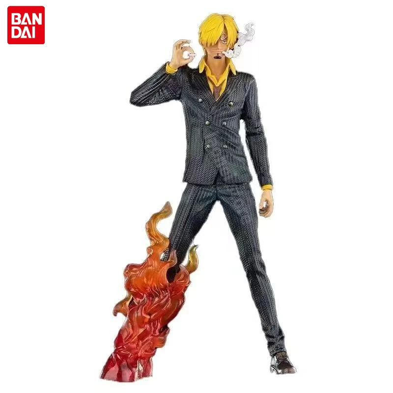 One Piece Vinsmoke Sanji Boy New Personality Cartoon Anime Character Peripheral Collection Figure Ornaments Children's Gifts