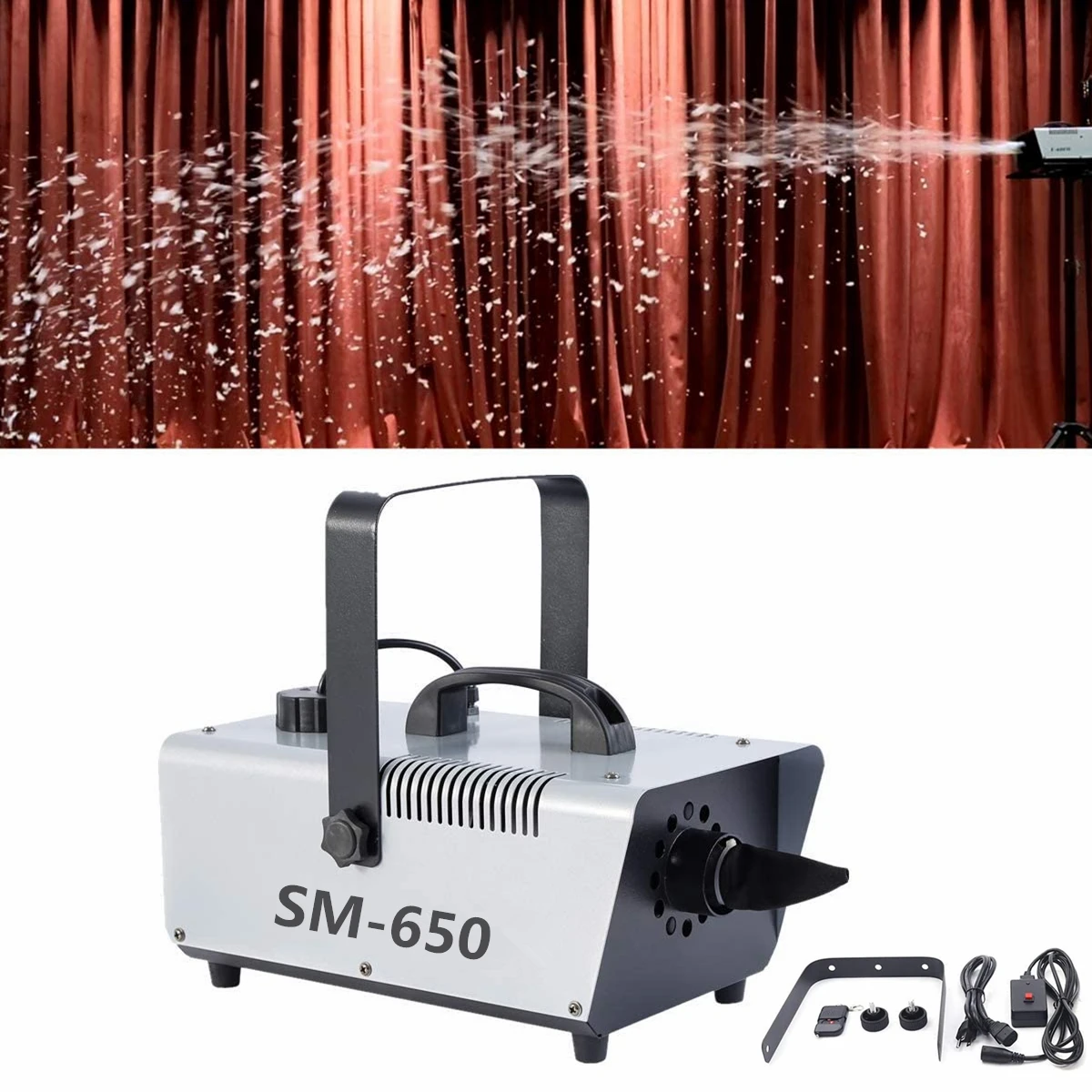 

Snowflake Machine,Remote+ Wire Control Snow Machine,Snow Sprayer performance special effects snowflake machine performance props