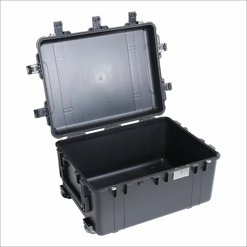 High Quality Low Price Heavy Tool Case Hard PP Plastic IP67 Waterproof Portable Truck Tool Storage with Pre-cut Foam
