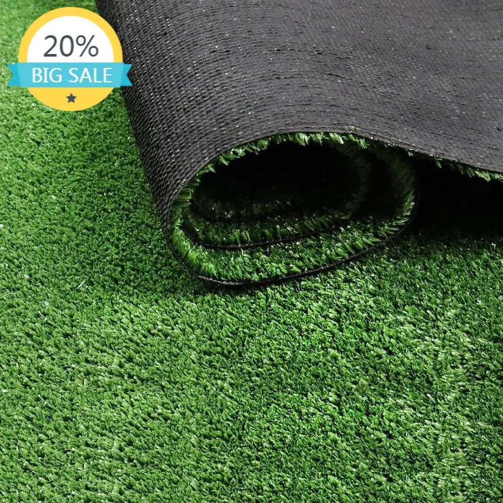 

8' x 20' Synthetic Turf Carpet with Drainage, 10mm Pile, Ideal for Outdoor Spaces and Décor