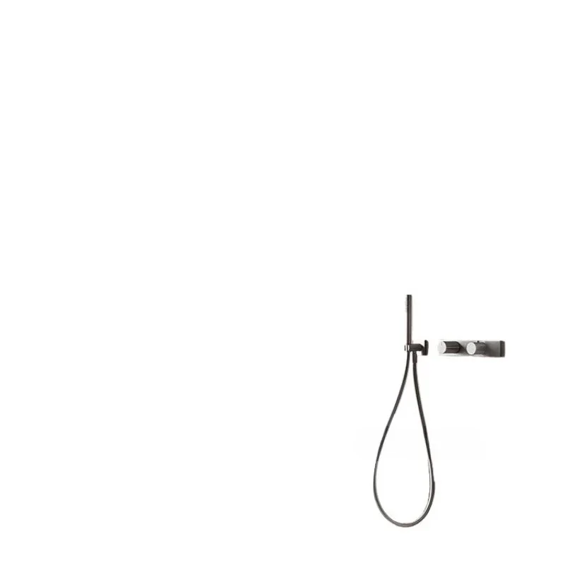 

Enter the wall shower shower brushed hot and cold