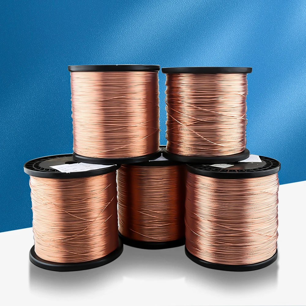 

HI-End OCC Copper Wire for Diy Headphone Interconnect Cable Power Cable HIFI OCC Cable 0.12mm 0.2mm 0.35mm 0.5mm 0.75 Square