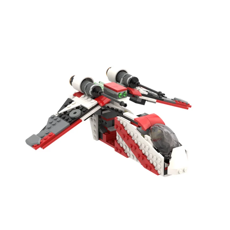 223 PCS Star Scuffle Gunship - 75388 alternativa MOC Personalizza modello di blocco modulare Creativo fai da te Ragazzi Regali giocattolo per le vacanze