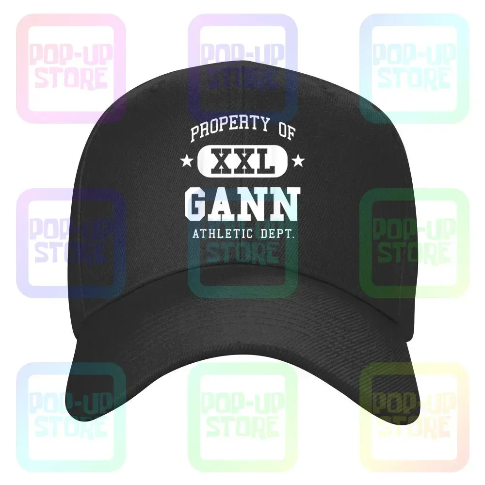 Gann Property Xxl Family Name School Retro Funny Caps Baseball Cap