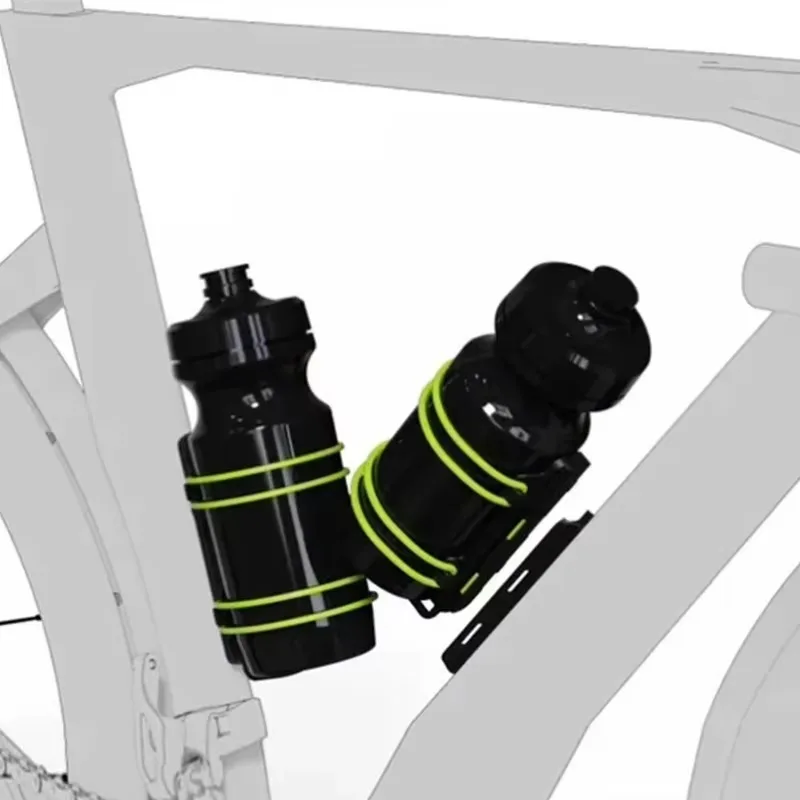 Magnetic Quick-Release Bike Bottle Holder with Vibration-free Hold   Universal Water Bottle Stand(bottle Not Included)