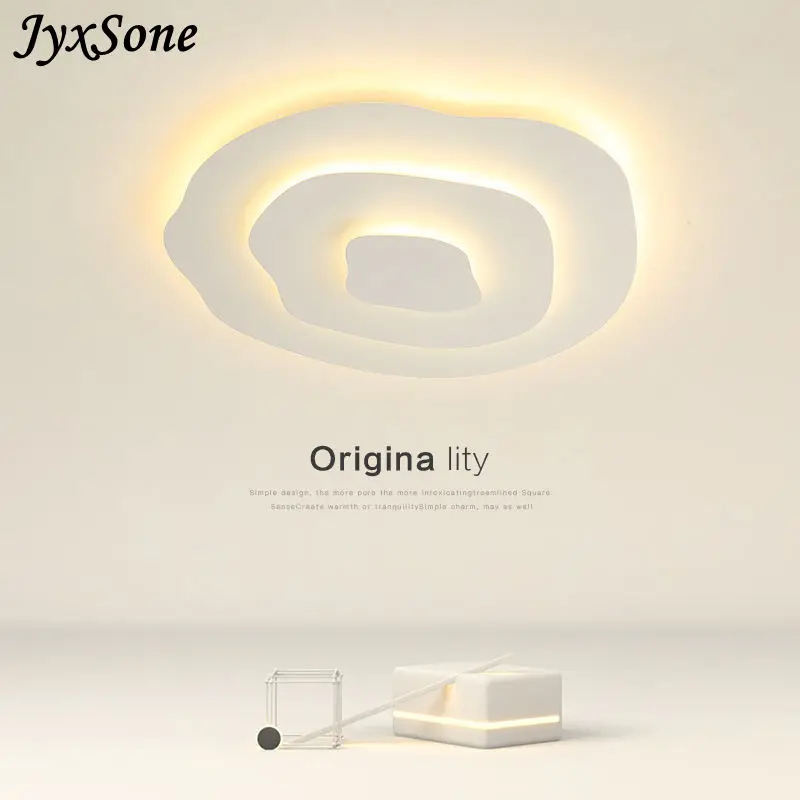 

Modern Led Ceiling Lights Irregular Ripple Romantic Atmosphere Embedded decorative for Living Room Bedroom Dining Room Indoor