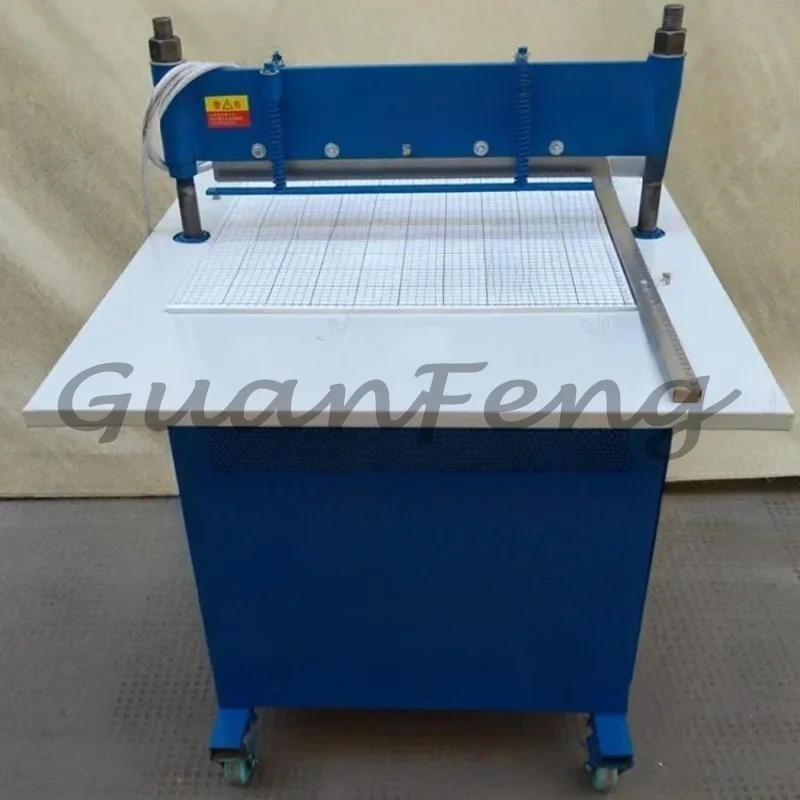 Textile Cloth Strip Roll Pinking swatch Fabric Sample Cutting Machine