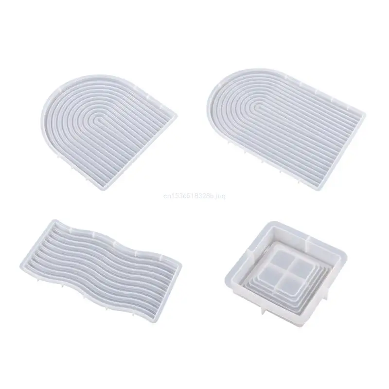 

Coasters Resin Mold,Jewelry Box Molds for Resin Casting,Epoxy Resin Tray Mold Dropship