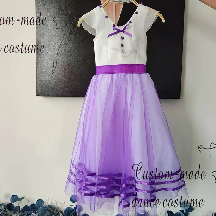 كرة التخرج أنثى الاختلافات تشايكوفسكي وغيرها من فساتين الباليه أداء التنانير الطويلة الشيفون للأطفال والكبار