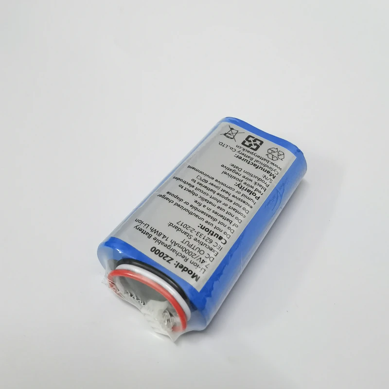 Batteria ricaricabile agli ioni di litio Z2000 7.4 v2000mah 14,8wh