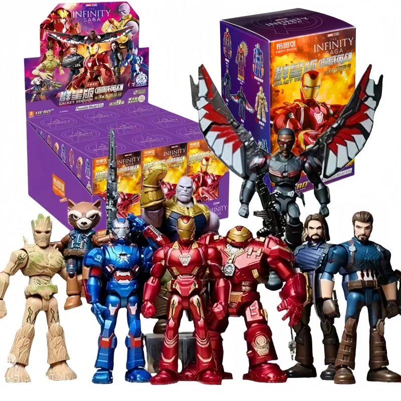 

Оригинальный BLOKEES The Avengers, строительные блоки, игрушки, фигурка Железного человека, Капитан Америка, Танос, сборная модель, игрушки, подарки для детей