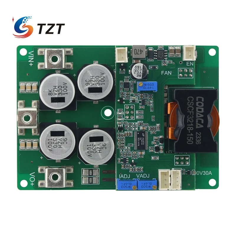 TZT 90V 30A DC Automatic Step up down Converter Buck Boost Converter Adjustable Power Supply Board