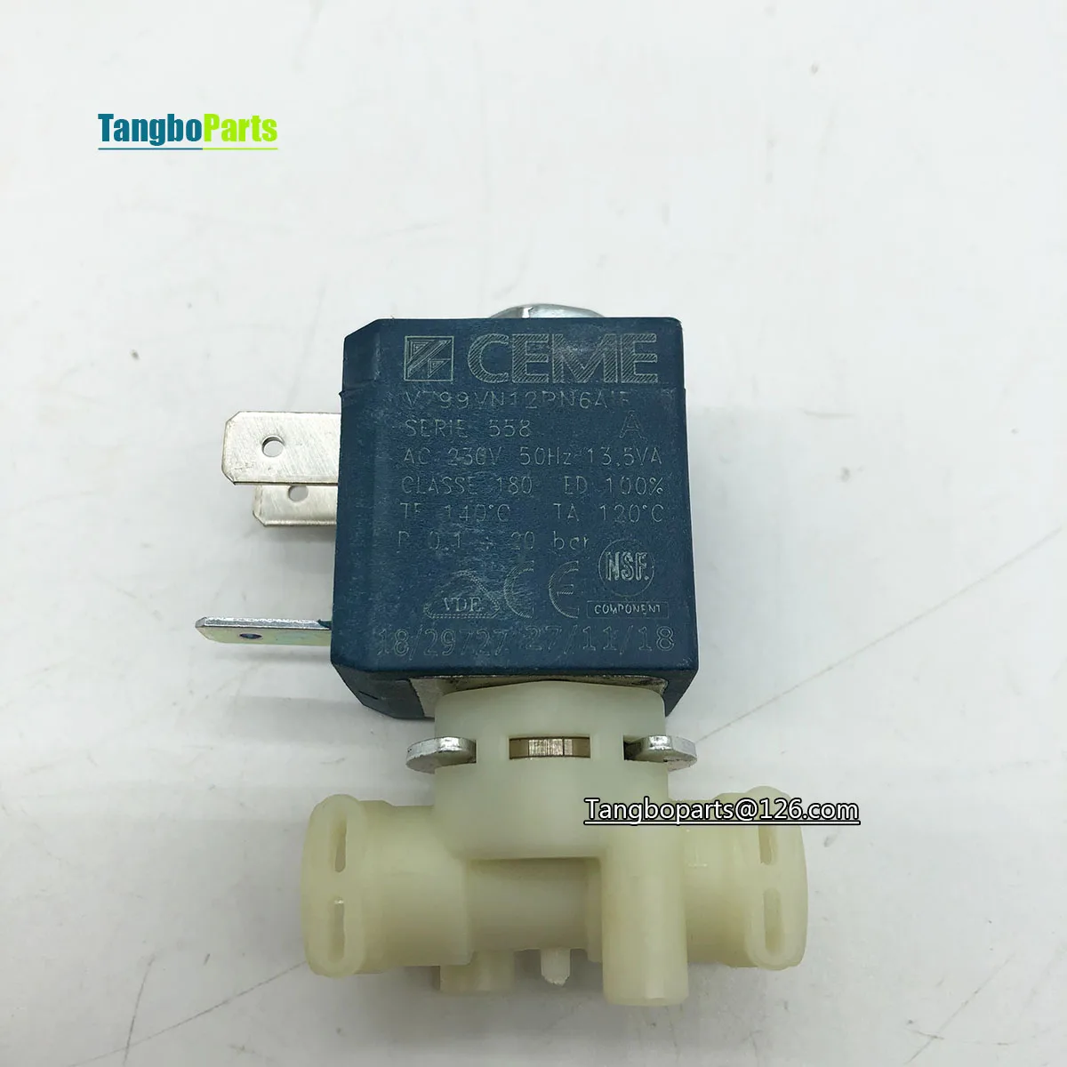 Cleaning Machine Parts AC220V SERIE 558 0.1-20bar V799VN12PN6AIF V799 Steam Valve Water Valve Solenoid Valve